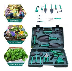 Kit De Jardineria Valija Set 10 Herramientas Jardin En Cuota