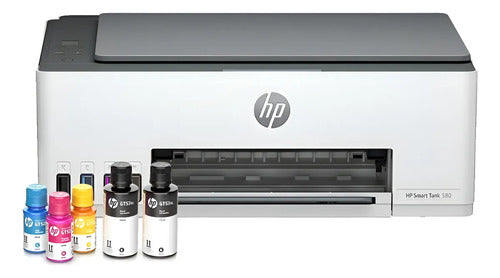 Impresora Multifunción Aio Color Hp Smart Tank 580 Wifi Blanco