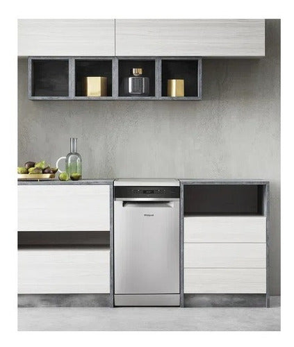Lavavajillas Whirlpool Wsfo3t2 10 Cubiertos Acero Inox Color Acero Inoxidable