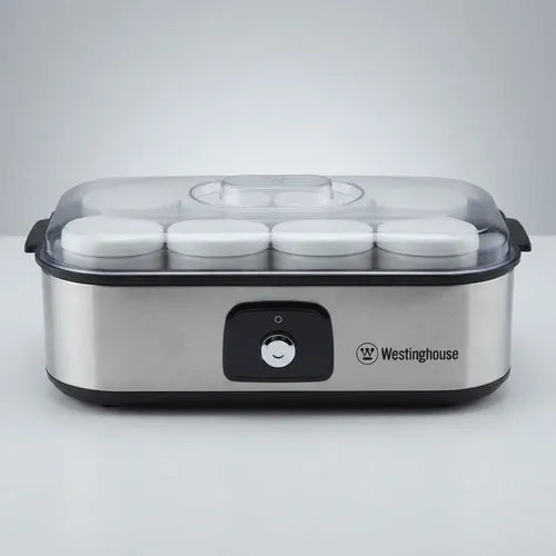 Yogurtera Westinghouse Wh-yog20-01 De 8 Frascos Vidrio 1.6l Plateado
