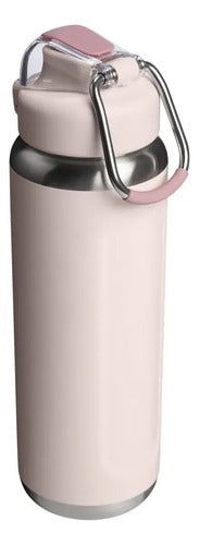 Botella Térmica Stanley Wellspring Frio Hielo De 473ml Rose Quartz