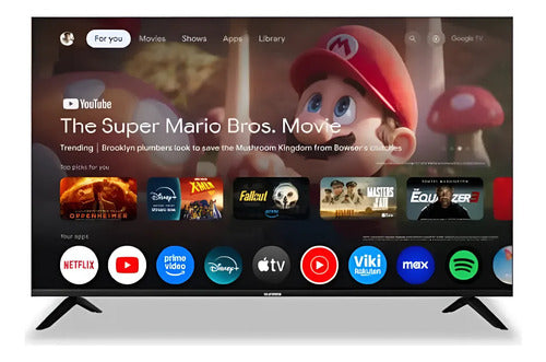 Smart Tv Led Telefunken De 50 Tk5026ug6g 4k Uhd Google Tv