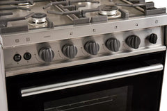 Cocina Florencia De 4 Hornallas 56 Cm Inox 5838s Acero Inox