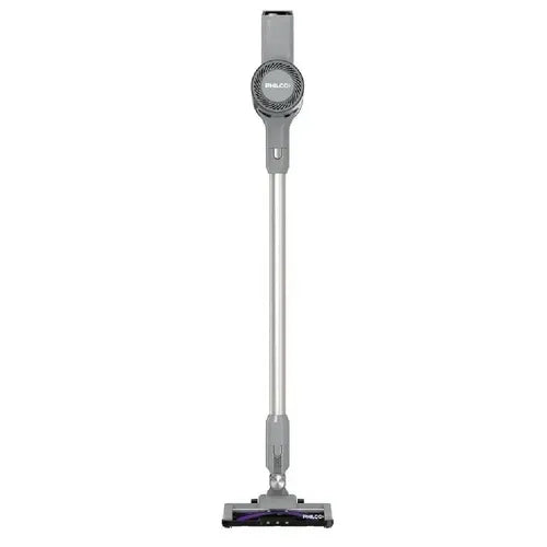 Aspiradora Inalámbrica 2 En 1 Vertical Y De Mano Philco Luz Verde Ultra Liviana 130w Gris