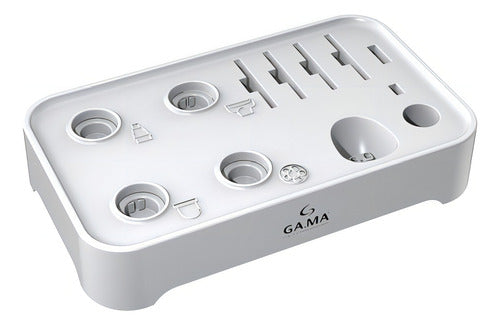 Cortadora De Pelo Afeitadora Ga.ma Italy Multiset Gsh 2527 Sport Wd+bg Blanco