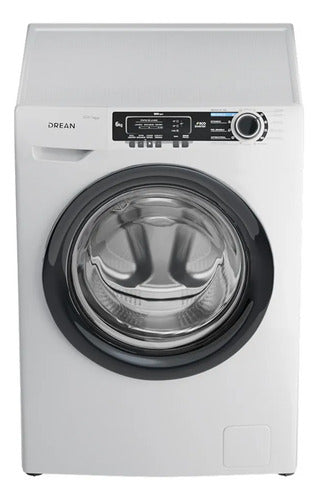 Lavarropas De Carga Frontal Drean Lcfdr0609lb0 6kg 900rpm Blanco