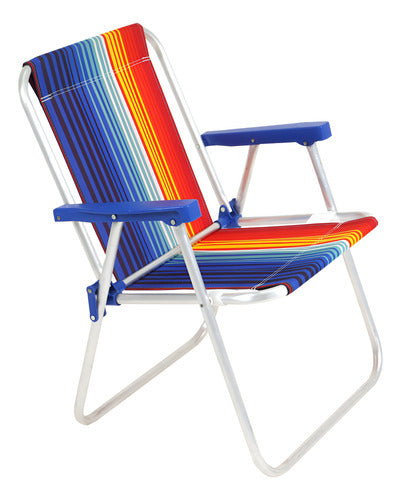 Reposera Para Niños 1 Posición Bel Aluminio Tela Oxford Rosa Rosa