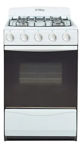 Cocina Ormay Okey Petit Multigas De 4 Hornallas Blanca Blanco