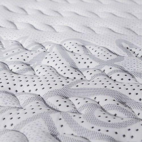 Colchón De Resortes Cannon Resortes Doral King Gris/negro