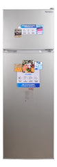 Heladera Con Freezer Ciclica 300l Telefunken Hd300 Silver Color Plateado
