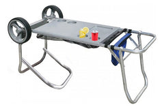 Carrito Playa Portatil Plegable Extensible Con Red Botafogo