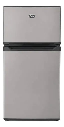Heladera Refrigerador Gafa Hgmdp1p Mini Top Freezer Plata Gris Oscuro