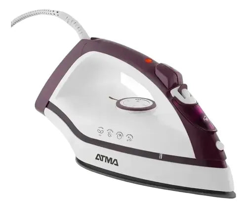 Plancha A Vapor Vertical Variable Atma Pav7271pi 2200w Blanco