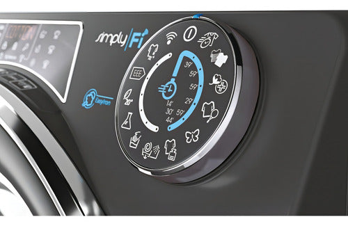 Lavarropas Candy Ro1696dwhc7r-12 9 Kg 1600 Rpm Smart Wifi