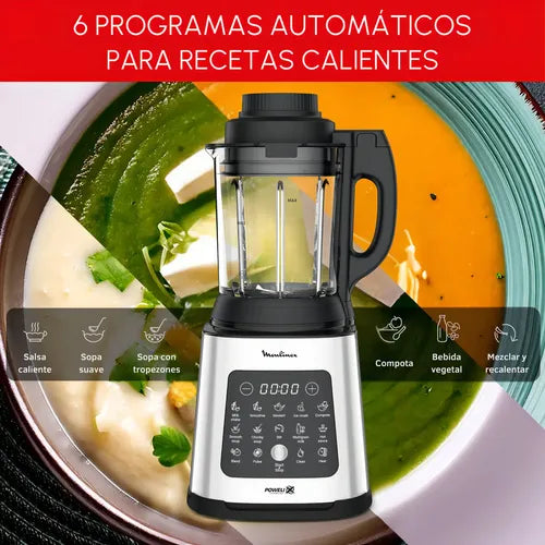 Licuadora Moulinex Lm835d10 Perfect Mixcook Plateado