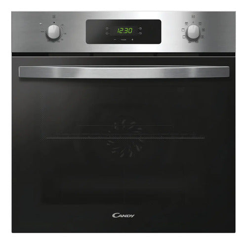 Combo Candy Horno Electrico Fidcx605l + Anafe Ch64ccb Vitroc Color Negro