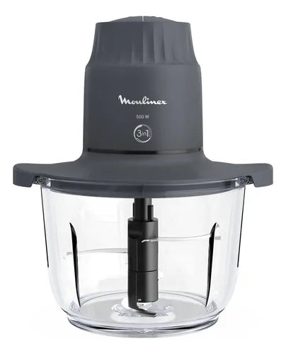 Picadora Choppeo Moulinex Xxl Bowl De Vidrio 500w Negro