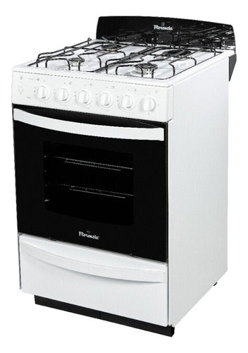 Cocina Multigas Florencia 5536 Blanca De 4 Hornallas Clase A Blanco