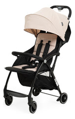 Cochecito Compacto Beige Foldy Bebesit Negro