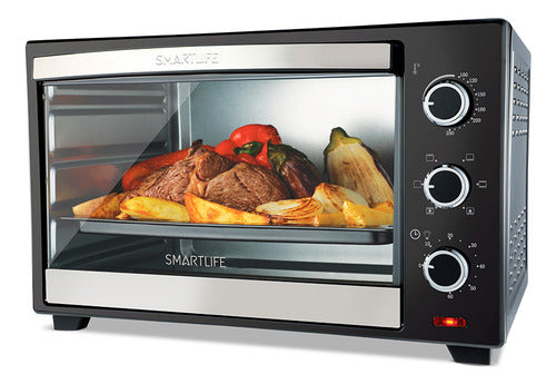 Horno Electrico Smartlife Sl-to0070pn Con Conveccion 70 L Negro
