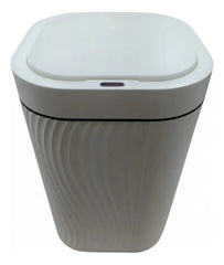 Cesto De Basura Inteligente De 15lts Con Sensor Vivendi Blanco