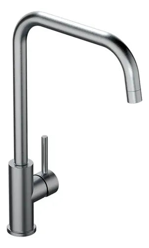 Griferia Cocina Fv Mauna Acero Inox 0411.04/g8-ai Plateado Cepillado