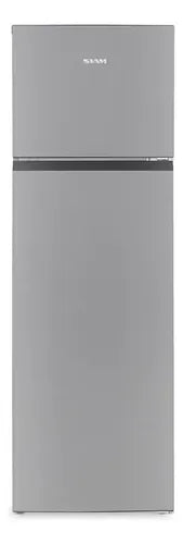 Heladera Top Mount Cíclica Siam Hsi-ct260x 244lts Inox Gris