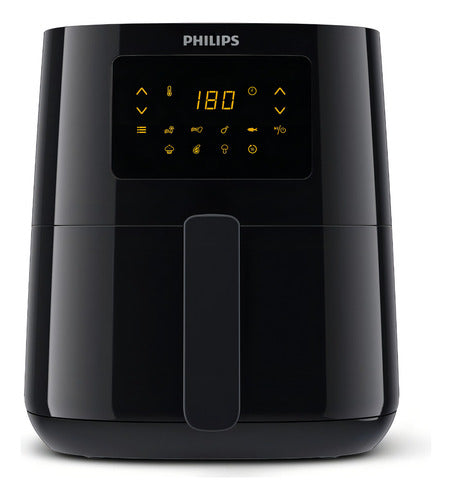 Airfryer Digital Compacta Philips Hd9252/90, Serie 3000 Negro