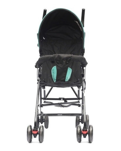 Cochecito Rodado Plegable Paraguitas Para Bebe Bebesit 1052 Negro/verde