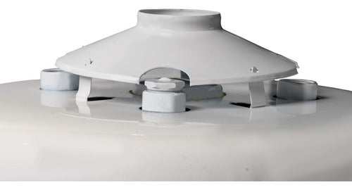 Termotanque A Gas Ecotermo Populi Gn 45 Lts Color Blanco