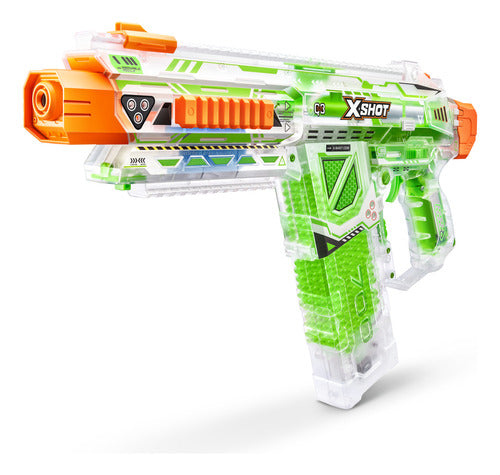 Lanza Hyper Gel Pistola Zuru X-shot Glow In The Dark 10000 C Verde