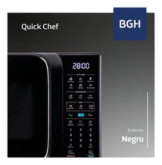 Microondas Digital Bgh B120dn20i 20lt Negro