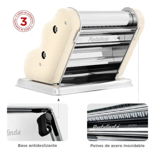 Máquina Para Pastas Pastalinda Clásica 200 Color Crema/beige Crema