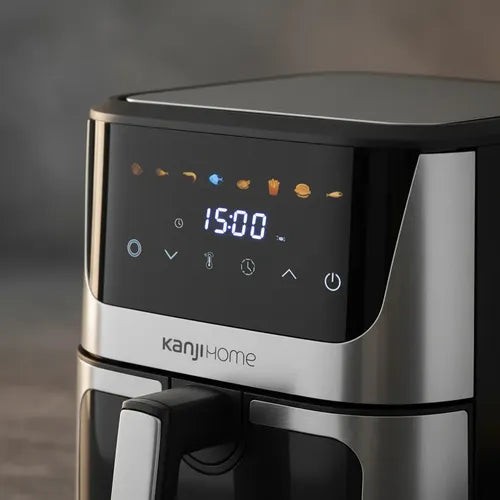 Freidora Aire Digital Kanji Kjhaf1704 Sin Aceite Airfryer Negro
