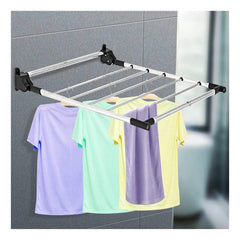 Tender Fijo De Pared Para Ropa Acero Inox Plegable Ob-pr2 Gris