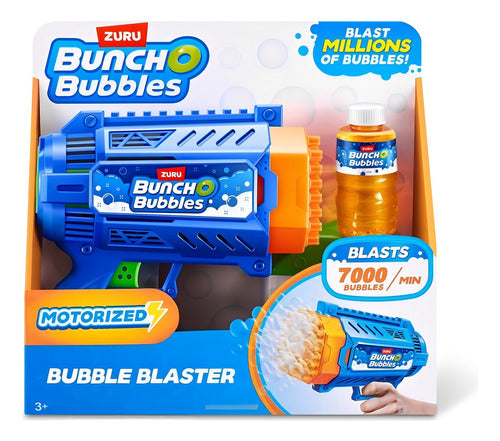 Juguetes Zuru Lanzador De Burbujas 7696 X-shot Bunch Bubbles Azul