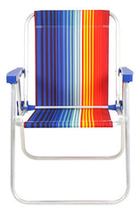 Reposera Para Niños 1 Posición Bel Aluminio Tela Oxford Rosa Rosa