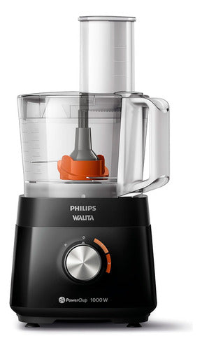 Procesadora De Alimentos Philips Phhr730490 1000w 1.5l Negro
