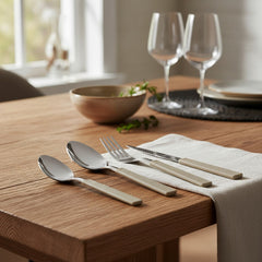 Set De Cubiertos Carol Juego X 16 Piezas Acero Inox - Gris