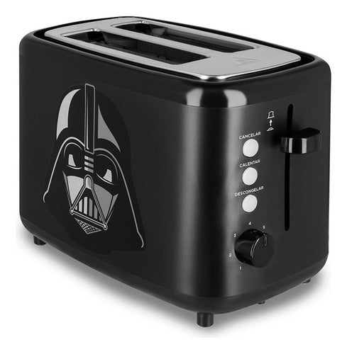 Tostadora Atma Star Wars Disney Tod23swp Negra 880w Cts Negro