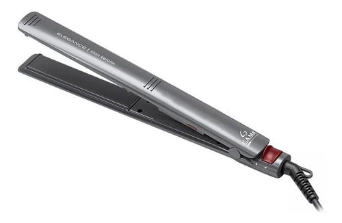 Planchita De Pelo Ga.ma Italy Elegance Titan Keratin Gris