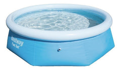 Pileta Inflable Redonda Bestway Fast Set 57009 De 3.05m X 76cm 3638l Azul