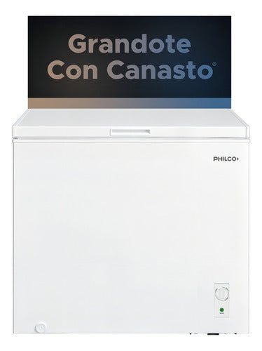 Freezer De Pozo Philco Phch201b 198 Litros Color Blanco