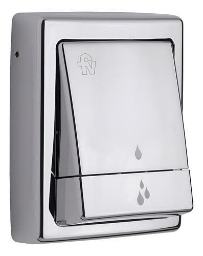 Tapa Tecla Fv Doble Descarga Dual Valvula Inodoro 0368.04 Cr