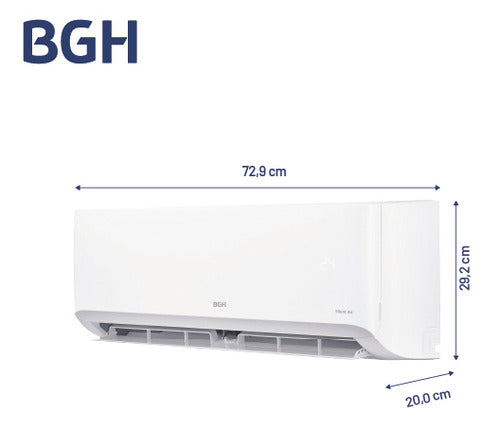 Aire Acondicionado Split Bgh Bs26wcdw On/off 2408fg Blanco