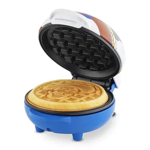 Wafflera Mini Atma Mw013wtsdn Woody Toy Story 550w Antiadherente Azul
