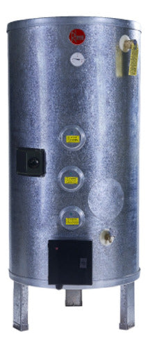 Termotanque Electrico Rheem Com255ear Alta Recuperación 255l Plateado