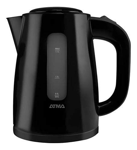 Jarra Pava Electrica Atma Pe0821nap Negro Corte Automatico Negro