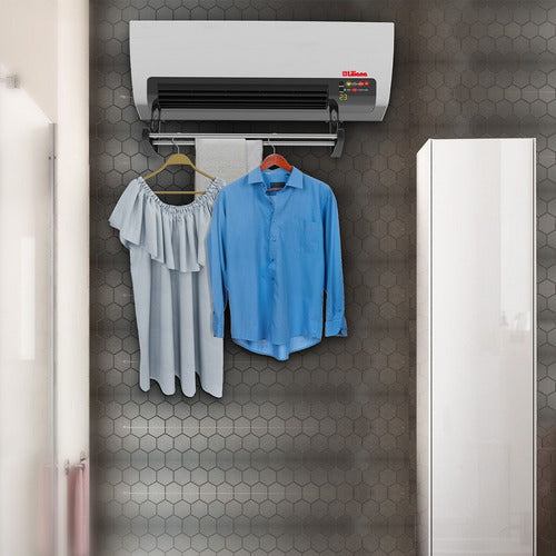 Calefactor Pared Con Tender Tipo Split Liliana Cwd920 2000w Blanco