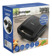 Sandwichera 2 Rebanadas Westinghouse Wh-sm700sb-02 Negro
